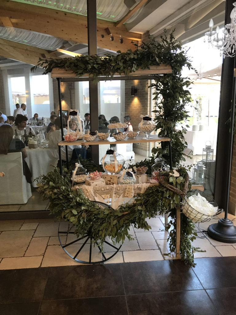 confettata per matrimonio