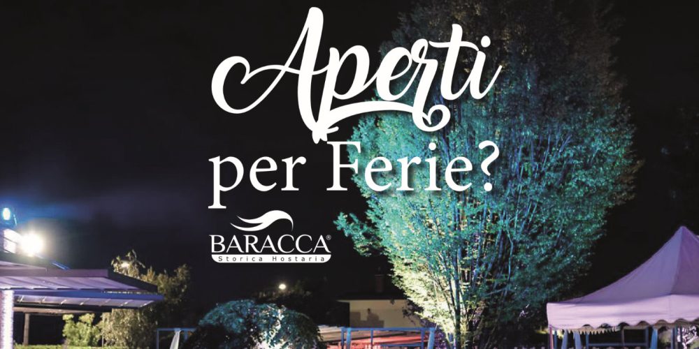 Aperti per ferie?
