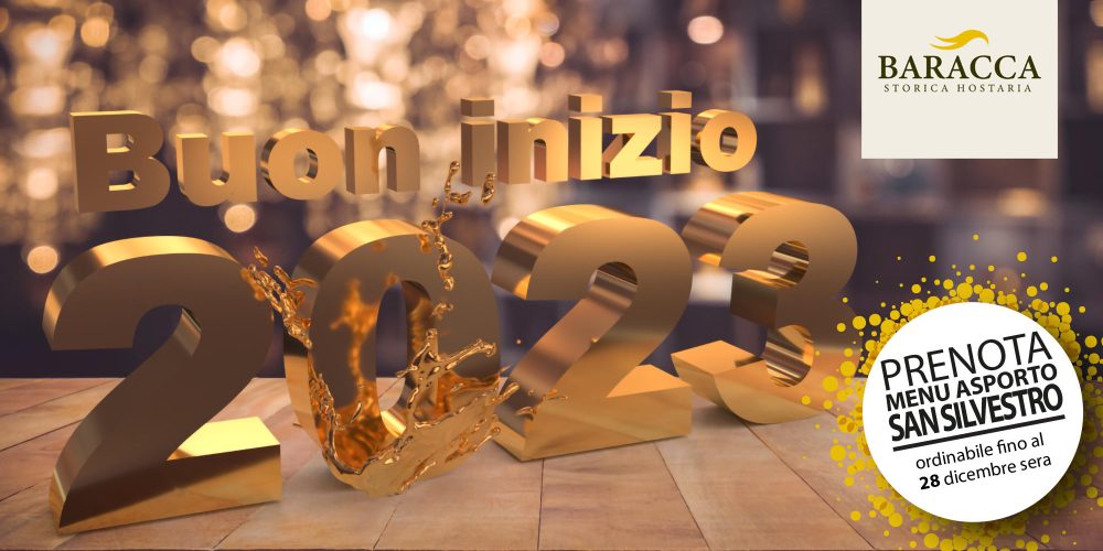 Cenone veglione di San Silvestro 2022 &#8211; A casa tua